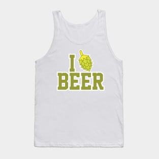 I Love Beer Shirt Tank Top